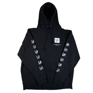 Korn Mens 3XL North American Tour Summer 2019 Black Graphic Hoodie Independent